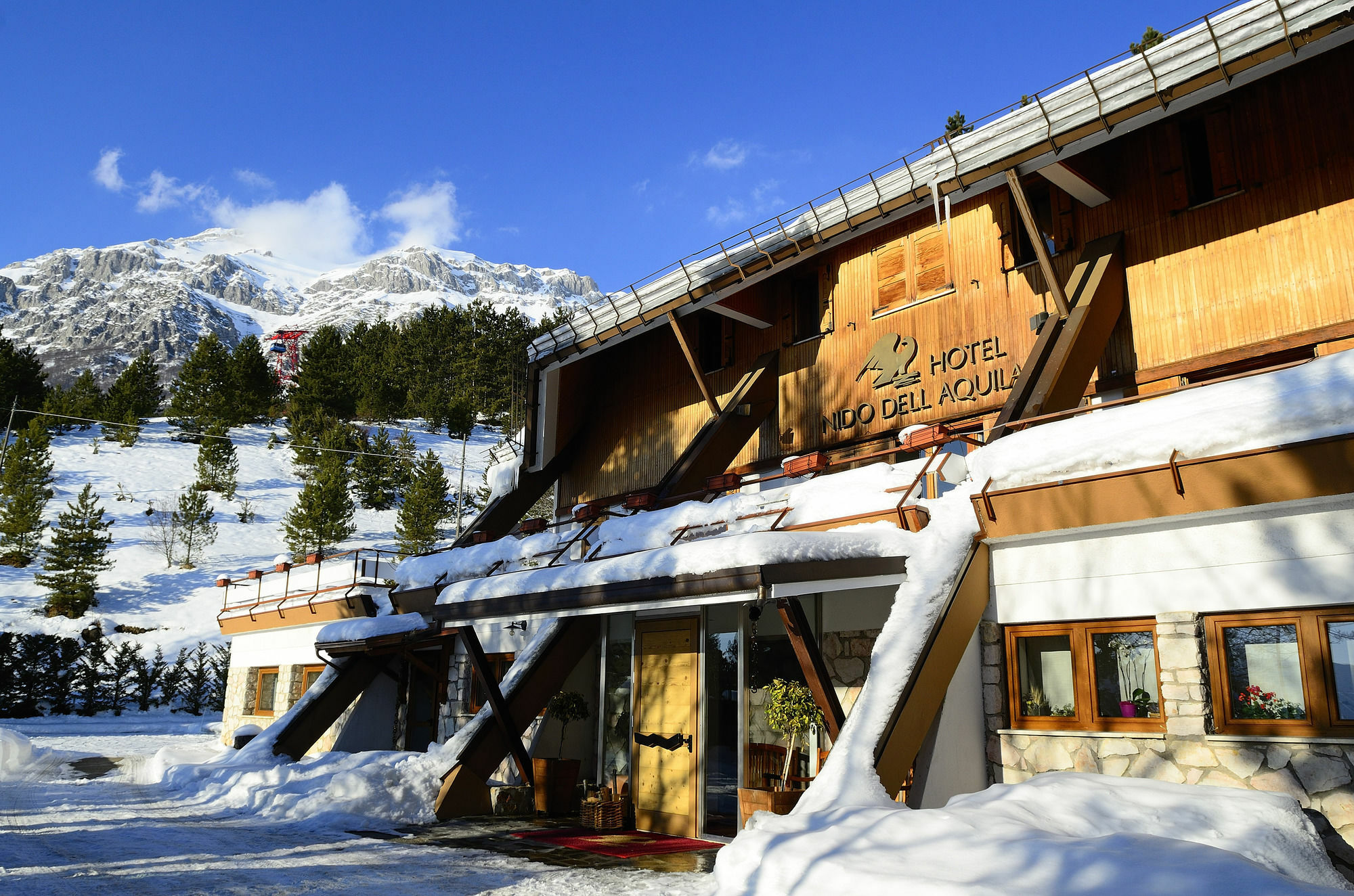 Hotel Nido dell'Aquila Assergi Esterno foto
